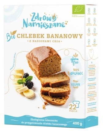 Mieszanka do wypieku chlebka bananowego z Chia 400 g 4067_1_3202094.jpg
