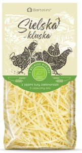 Sielska Kluska z jajami od kur zielononóżek krajanka BIO 250 g