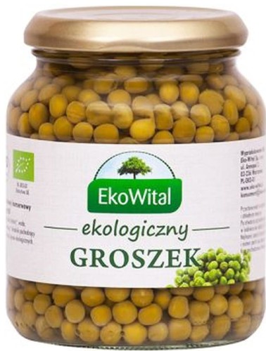 Groszek zielony w zalewie BIO 350 g / 230 g 579_1_4184380.jpg