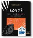 Łosoś pacyficzny dziki SOCKEYE w plastrach wędzony na zimno 75 g