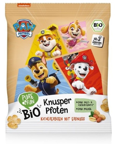 Chrupki z ryżu i ciecierzycy orzechowe BIO 30 g Psi Patrol 5645_1_9195593.jpg