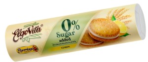 Ciastka-markizy z kremem o smaku cytrynowym B/C 180 g