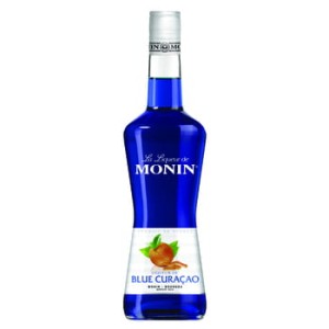 'Monin Blue Curacao - likier blue curacao o smaku pomarańczowym 20% 0,7 l