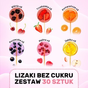 Lizaki TimPops B/C mix smaków 30 szt