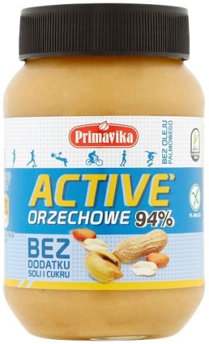 Pasta orzechowa Active 98% - bez dodatku soli i cukru 470 g 864_1_4601879.jpg