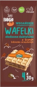 Wafelki z kremem słodzonym daktylem BIO 4 x 30 g