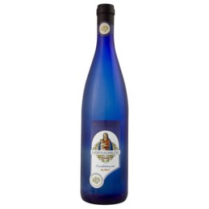 'Peter Mertes Liebfraumilch niebieska butelka wino białe 750 ml