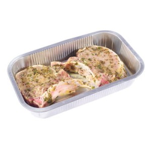Schab wieprzowy z kością tomahawk grill, przygotowany na miejcu (mp) ok. 600 g