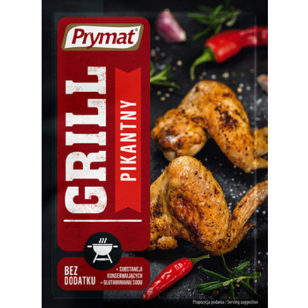 Przyprawa Grill pikantny 20 g Prymat Przyprawa Grill pikantny 20g Prymat
