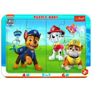 Trefl Puzzle Ramkowe Baby mix