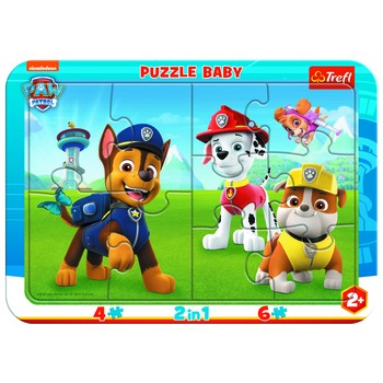 Trefl Puzzle Ramkowe Baby mix Trefl Puzzle Ramkowe Baby mix