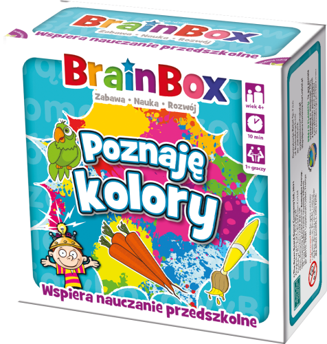 REBEL, BrainBox - Poznaję kolory REBEL, BrainBox - Poznaję kolory