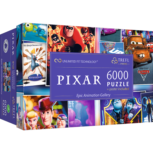 Trefl Prime Puzzle Epic Animation Gallery Disney Pixar 6000 elementów Trefl Prime Puzzle Epic Animation Gallery Disney Pixar 6000 elementów