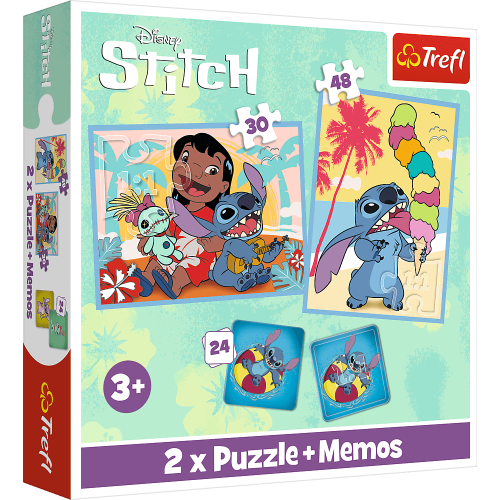 Stitch Puzzle 2w1 + Memos Stitch Puzzle 2w1 + Memos