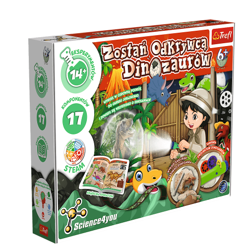 Science4you - Zostań Odkrywcą Dinozaurów XL Science4you - Zostań Odkrywcą Dinozaurów XL