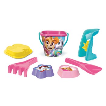WADER Paw Patrol komplet do piasku różowy 7 elementów WADER Paw Patrol komplet do piasku różowy 7 elementów