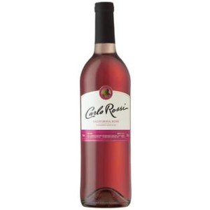 'Orzeźwiające różowe wino Carlo Rossi Rose 10,5 % 750 ml