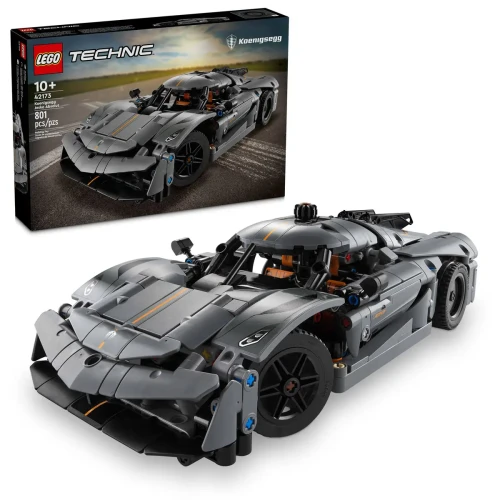 LEGO 42173 Szary hipersamochód Koenigsegg Jesko Absolut LEGO 42173 Szary hipersamochód Koenigsegg Jesko Absolut