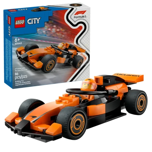 LEGO 60442 F1® Kierowca i bolid McLaren LEGO 60442 F1® Kierowca i bolid McLaren