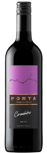 'PORTA Carmenere red dry 13% 0,75 l