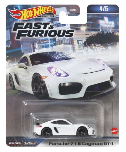 Hot Wheels Szybcy i wściekli Samochodzik Premium Asortyment HNW46