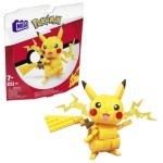 MEGA Klocki Pokemon Pikachu do zbudowania Figurka Zabawka Zestaw 7+ GMD31