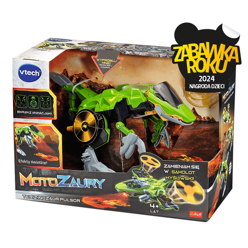 VTECH Motozaury - Terizinozaur Pulsor XL - Odrzutowiec VTECH Motozaury - Terizinozaur Pulsor XL - Odrzutowiec