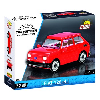 COBI Youngtimer Collection Fiat 126 el 72 klocki COBI Youngtimer Collection Fiat 126 el 72 klocki