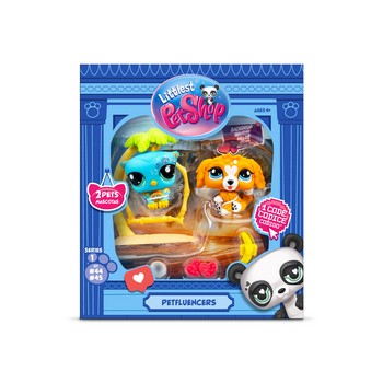 Littlest Pet Shop mini zestaw 2 figurek Petfluencers mix Littlest Pet Shop mini zestaw 2 figurek Petfluencers mix