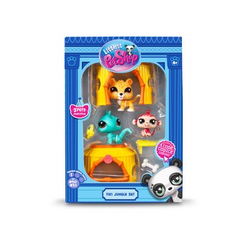 Littlest Pet Shop zestaw Dżungla 3 figurki Littlest Pet Shop zestaw Dżungla 3 figurki