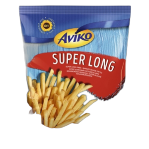 Mrożone Aviko Frytki Super Long bardzo długie 600 g