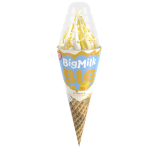 Lody Big Milk Big Rożek Mango & Biała Czekolada 140 ml