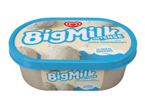 Big Milk Lody Intense śmietanka 900 ml