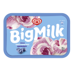 Lody Big Milk Smak Śmietankowo-Jagodowy 900 ml