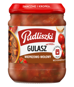 Pudliszki Gulasz wieprzowo-wołowy 460 g