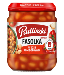 Pudliszki Fasolka w sosie pomidorowym 450 g