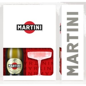 'martini prosecco 750 ml + kieliszek