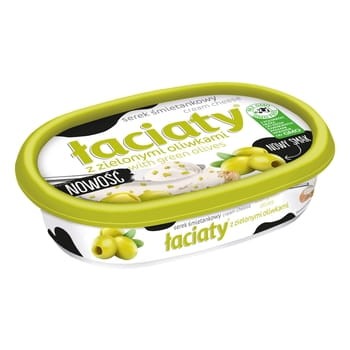 Serek śmietankowy zielone oliwki Łaciaty 135 g 8.jpg
