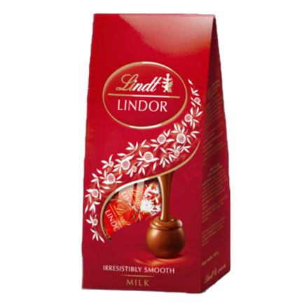 Praliny mleczne Lindor Milk Bag Lindt 100 g Praliny mleczne Lindor Milk Bag Lindt 100g
