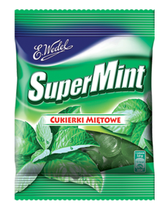 E. Wedel SuperMint cukierki miętowe 90 g