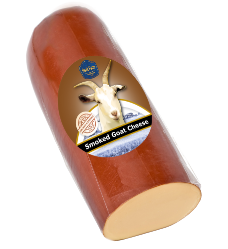 Goat Farm Ser kozi wędzony rolada 3 kg Goat Farm Ser kozi wędzony rolada 3 kg