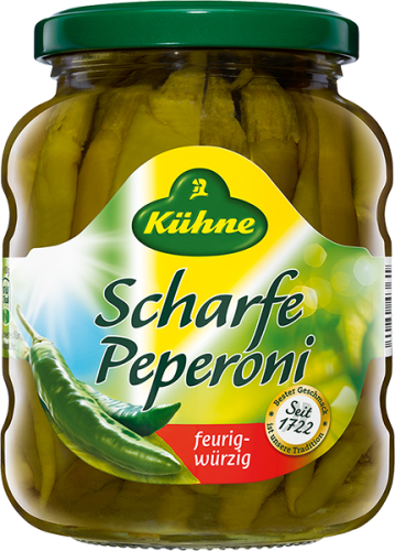 Kuhne Papryka pepperoni 370 ml Kuhne Papryka pepperoni 370 ml