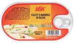 B&K Filety z makreli w oleju 170 g