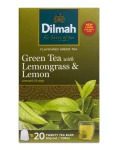 Dilmah zielona herbata z trawą cytrynową i aromatem cytryny 30 g