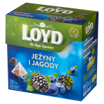 Loyd Herbatka owocowa jeżyna jagoda 40 g (20 torebek)