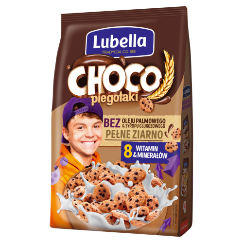 Lubella Mlekołaki Choco Piegołaki o smaku czekoladowym 250 g