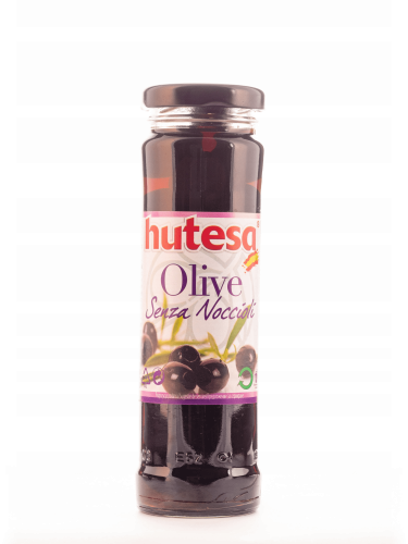Hutesa Oliwki czarne bez pestek 140 g Hutesa Oliwki czarne bez pestek 140 g