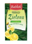 Bastek Herbata zielona liściasta z cytryną 100 g