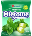 Jedność Karmelki Miętowe 80 g