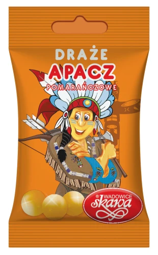 Skawa Draże Pomarańczowe 70 g Skawa Draże Pomarańczowe 70 g